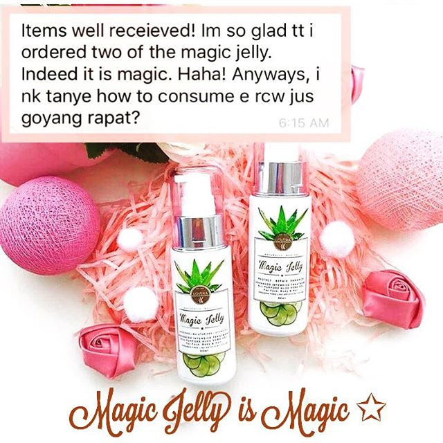 If you feel Giving up on your skin...Try Magic Jelly !