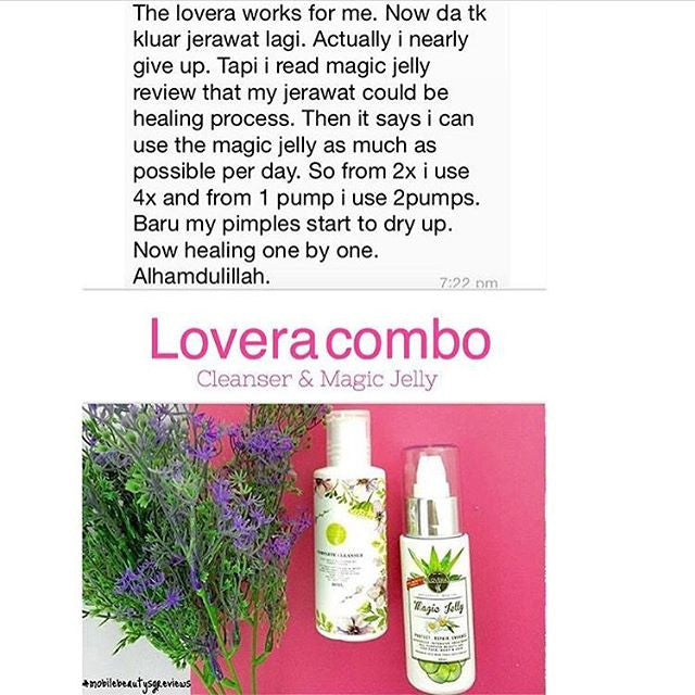 Eliminate your pimples problem with Lovera Combo!