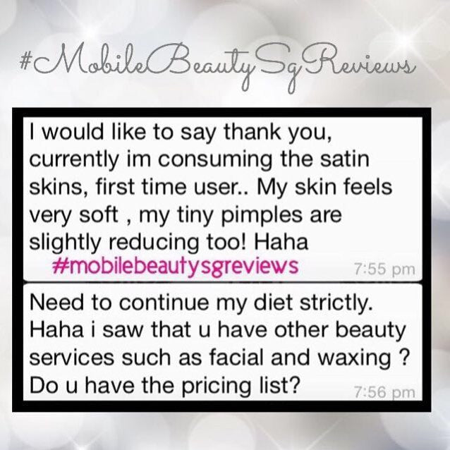 SatinSkinzGluta easy way to get read of annoying pimples!
