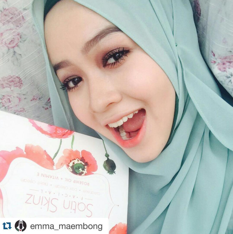 Repost  from Emma Maembong for satin skinz facial set