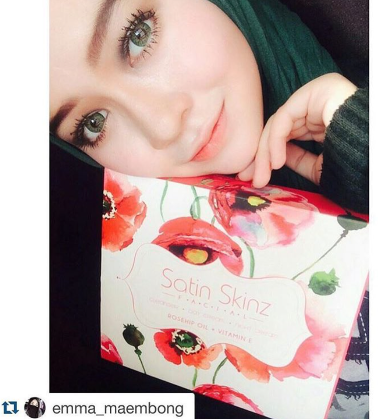 Satin skinz Facial Repost from Emma Maembong